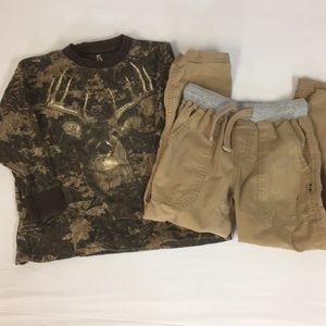 Nautica pants n north river long sleeve shirt